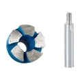 thumbnail image 1 of Angle Grinder Tool,1-Inch Mini Flat Grinding Head - For Angle Grinder and Rotary Tool for Bottom Cleaning and Deburring, 1 of 9