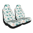 Tebeau Turtles And Seahorses Print Car Seat Cushions, Seat Covers for