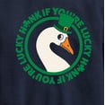 thumbnail image 3 of Instant Message - St. Patrick's Day Honk If Lucky - Toddler & Youth Crewneck Fleece Sweatshirt, 3 of 6