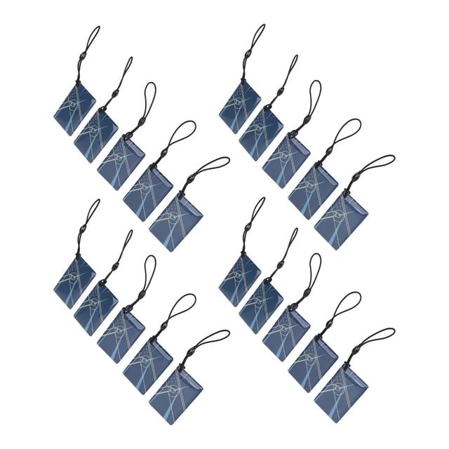 Key 20Pcs IC Cards 13.56Mhz Sensitive Intelligent Proximity ID Card Contactless Key Fob for Door Entry Access Control System