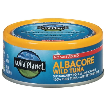 NO SALT ADDED ALBACORE WILD TUNA