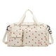 thumbnail image 5 of Xihbxyly Bolso de Mano con Estampado de Fresa, Bolso de Mano de Gran Capacidad con Compartimento para Zapatos y Separación Entre Ropa y Artículos Húmedos y Secos, Bolso Ligero de Pana para Fin de Sem, 5 of 7