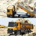 thumbnail image 2 of Huina 1573  Dump Truck RC 10 channel Model (1:14 Scale), 2 of 9