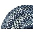 thumbnail image 5 of Better Trends Oval Braided Rug 36"x 60" 100% Cotton Rug for Indoor Use, Area Rug for Bedroom Ombre Chenille Collection - (Black), 5 of 9