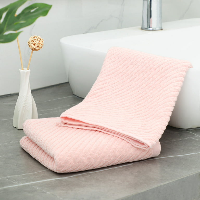 Piccocasa Hand Towels 100% Cotton Soft Towel Set Hotel Spa Quality Towels 2  Pcs Pink 13x29 : Target