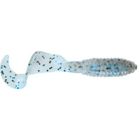 Kalin s 2G10-106 Lunker Grub Fishing Bait Blue Pearl/Salt & Pepper 2