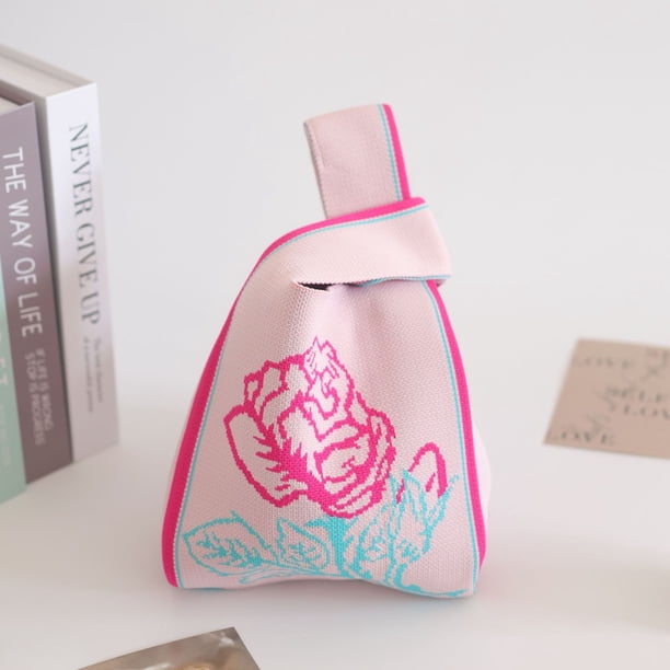Bolso de mujer bolso de punto bolso de mano bolso de cubo bolso tejido bolso sencillo bolso de punto bolso de mujer