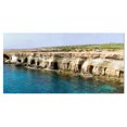 thumbnail image 2 of Grottes Marines Près du Cap Greco Panorama - Uvre d'Art Moderne sur Toile, 2 of 3