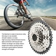 thumbnail image 4 of 8 Vitesses 14-42T Roue Libre, 8 Vitesses en Alliage d'Aluminium Roue Libre Filetages Internes Précis pour Cyclomoteur pour Vélo, 4 of 8
