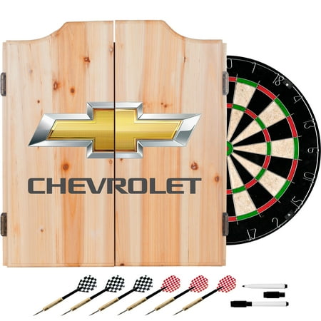 Chevrolet Dart Cabinet Includes Darts and Board