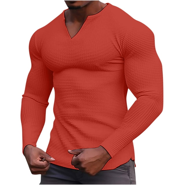 Blusas y camisas de manga larga con cuello redondo, suéter tipo jersey, cuello alto, elástico, color liso. Blusas y camisas de manga larga con cuello redondo, blusa para hombre.