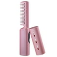 thumbnail image 5 of TOOYFUL Hair Straightener Heated Hair Straightener Comb Portable Multipurpose Hair Straightening Iron Straightening Brush for Beauty Pink, 5 of 10