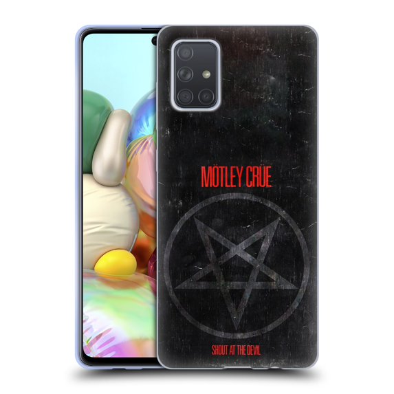 Head Case Designs Officially Licensed Motley Crue Albums SATD Star Soft Gel Case Compatible with Samsung Galaxy A71 (2019)