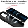 thumbnail image 3 of KOMI for iPhone 12 Mini Case with Camera Lens Cover HD Screen Protector, Dual Layer Military Grade Drop Protection Magnetic Ring Holder Kickstand Protective Phone Case for iPhone 12 Mini 5.4 inch, 3 of 5