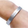 thumbnail image 2 of I Love You Cuff Bracelet for Mom Wife Girlfriend Anniversary Mother's Day Gift, 2 of 3