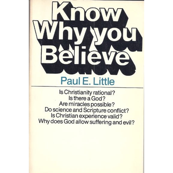 Pre-Owned Know Why You Believe Paperback