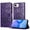 Darkpurple, variant on Decase Wallet Case for iPhone 16e Case with Card Holder,Sunflower Pattern Leather Phone Case with Kickstand Magnetic Closure Shockproof Cover Fits for iPhone 16e,Darkpurple