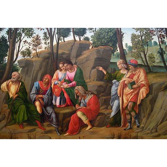 The Preaching of Saint John the Baptist, ca. 1510-Fine art canvas print (20" x 30")