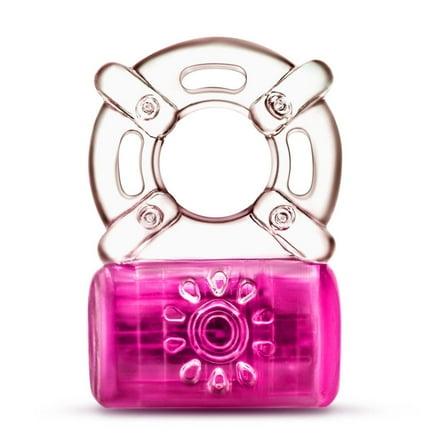 Play With Me by Blush Pleaser Rechargeable Vibrating Ring, Pink