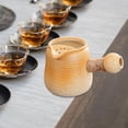 thumbnail image 1 of Tetera de cerámica para hervir agua caliente, portátil, duradera con mango antiescaldaduras, Infusor de té para casa de té, Hotel al aire libre, D BLESIY Tetera, 1 of 8