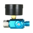 thumbnail image 3 of Yeacher Régulateur d'Air Mini 1/4 Pouce 140PSI Régulateur de Pression Auto Outil de Valve Manomètre avec Buse pour Outil de Pulvérisation, 3 of 8