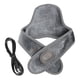 thumbnail image 3 of Masajeador de cuello con vibración suave y calor para el Día del Padre o el Día de la Madre. Gris, 3 of 9
