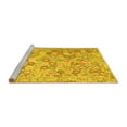 thumbnail image 2 of Ahgly Company Machine Washable Indoor Rectangle Southwestern Yellow Country Area Rugs, 7' x 9', 2 of 4