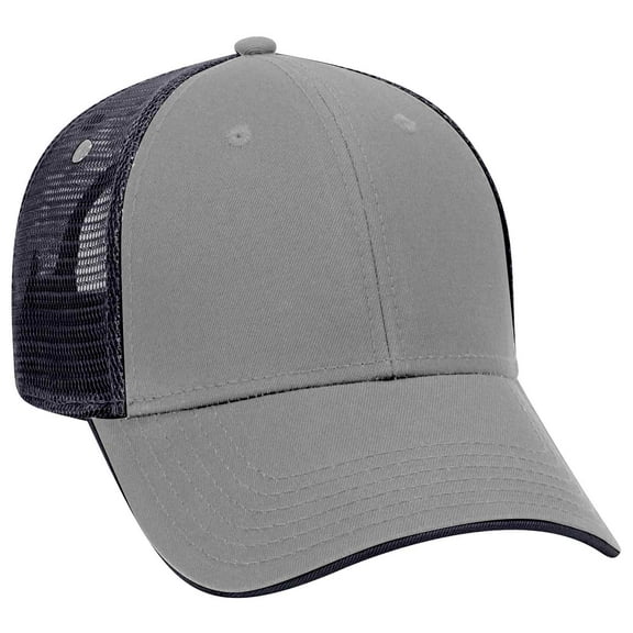 OTTO CAP 6 Panel Low Profile Mesh Back Trucker Hat