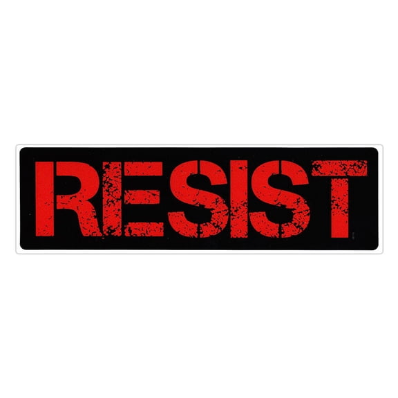 Bumper Sticker - Resist - Women's Movement Protests Decal - 9.75" x 3"