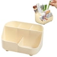 thumbnail image 2 of CoreLiving Stackable Supply Caddy, Portable Plastic Organizer for Stationery and Art Supplies, Multipurpose Storage for Bathroom and Desktop, 1 Unit, 2 of 9