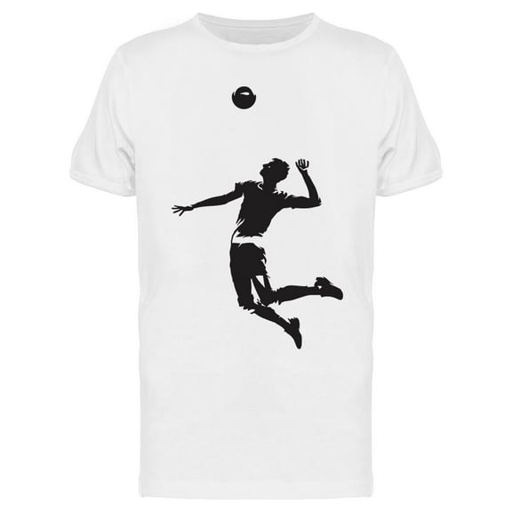 Player Serving Ball T-Shirt Men -Image by Shutterstock, Male x-Large