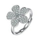 thumbnail image 2 of Fiudx Joyería de Circonita Cúbica, Elegante Anillo con Diseño de Mariposa, Accesorio de Compromiso con Significado, Regalo Único para Seres Queridos, Celebración de Propuesta de Matrimonio, Momentos, 2 of 6