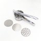 thumbnail image 3 of Xihbxyly Molinillo de Papas, Machacador de Acero Inoxidable de Alta Resistencia, Herramienta de Disco Intercambiable, Fácil de Limpiar y Duradero, Ideal para Puré de Papas y Verduras, Uso En Cocina y, 3 of 7