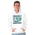 thumbnail image 5 of Love Your Mother Earth Cute Go Green Hoodie Sweatshirt Women Men Brisco Brands X, 5 of 6