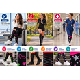 thumbnail image 2 of Different Touch Compression Knee High Socks | Women's 3 pack| 8-15mmHg, 2 of 4