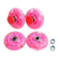 thumbnail image 2 of Colaxi Roue Pleine de Remplacement pour Chariot de Plage Remplacer Chariot Universel Roue en PU Chariot Utilitaire Extérieur Camping Extérieur Chariot Pliant Rose, 2 of 8