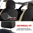 thumbnail image 6 of Full Set 5-Seats Cover Car Seat Covers, Front and Rear Back Seat Protection, Car Seats Cushion, Auto Interior Accessories Universal fits Most Car, 6 of 12