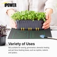 thumbnail image 2 of iPower Juego de Controlador de termostato Digital para germinaci&oacute;n de Semillas, 20 x 20 Pulgadas, Color Negro iPower NA, 2 of 10