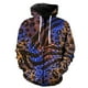 thumbnail image 1 of Sudadera con capucha y cremallera para hombre, con estampado animal abstracto, de gran tamaño, genial, con estampado 3D, informal, para adolescentes, gran oferta 2024, moda hip hop., 1 of 6