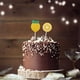 thumbnail image 2 of 24pcs Party Lemon Cupcake Topper amarillo limón verano fiesta de cumpleaños decoraciones, 2 of 5