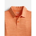 thumbnail image 2 of Athletic Works Boys Active Polo Shirt with Short Sleeves, Sizes 4-18, 2 of 3