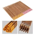 thumbnail image 2 of Washranp 1Pair Wooden Chopsticks,Reusable FU Character Food Chopsticks Dishwasher Safe Chopstick for Kitchen, 2 of 6
