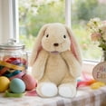 thumbnail image 5 of ToyKingdee Adorable Floppy Ear Bunny Plush with Decorative Bandana, Soft Cuddly Stuffed Animal for Kids and Gifting, 5 of 6