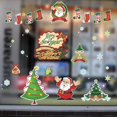 thumbnail image 3 of Pegatina navideña para pared, decoración del hogar, tienda, ventana, sonajero colgante, campana, copo de nieve, Reno, Papá Noel, papel de pared, 3 of 4
