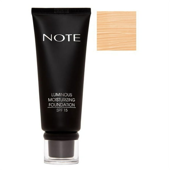 Note Cosmetics Luminous Moisturizing Foundation - Option : Medium Beige
