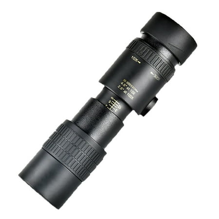 SUNYCUTER 4K 10-300X40mm Super Telephoto Monocular Telescope Portable Binoculars for Birding 8x42 Auto Focus Binoculars for Adults Backyard Baseball Plug and Play Ring Fit Leg Strap Kids Binocular