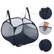 thumbnail image 4 of Ofertas Únicas 1 Pc 90L Cesta de Ropa Plegable Cesta Portátil para Baño 19.69"x19.69"x14.96" Azul Marino, 4 of 6