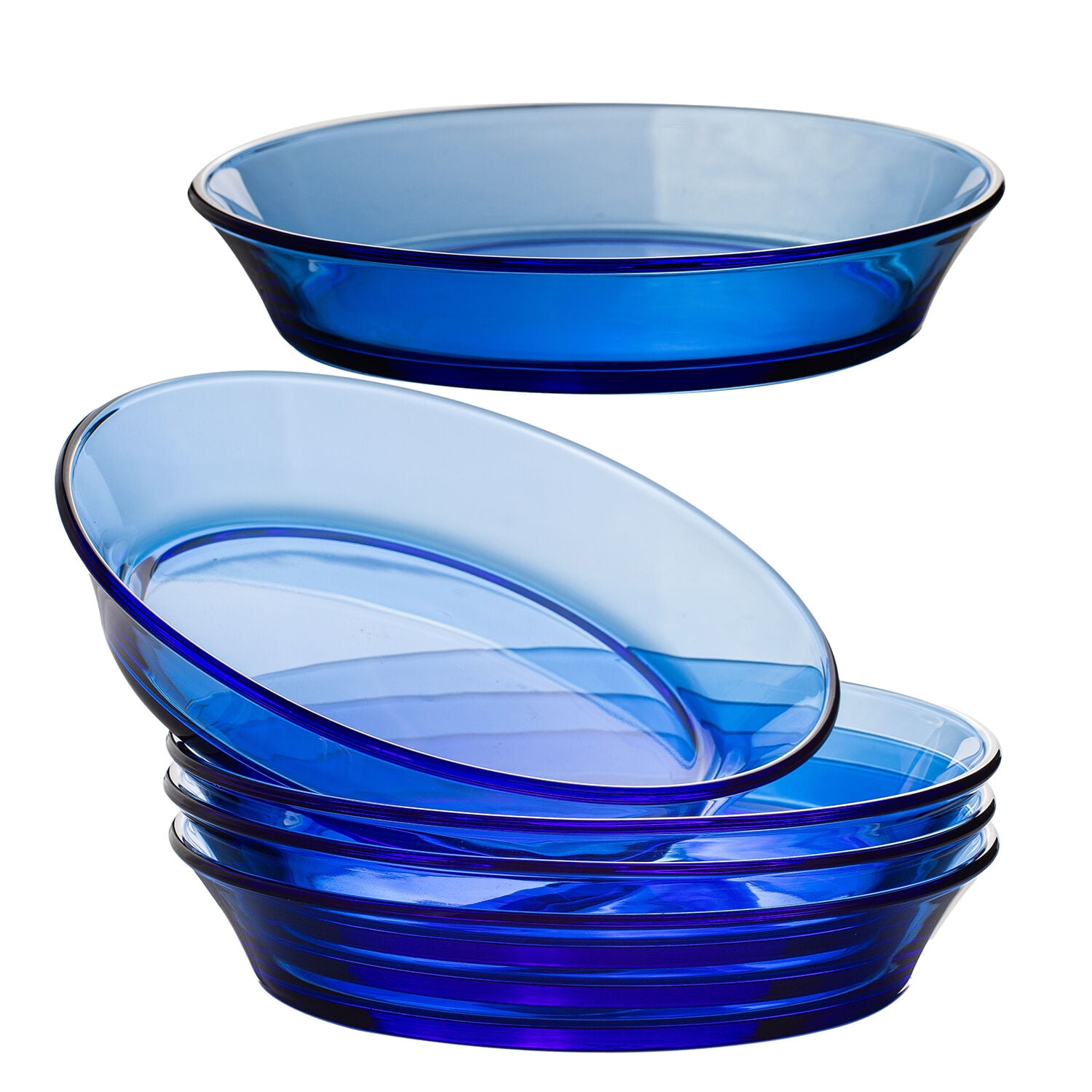 潮工房　小西潮氏　Glass bowl 32cm 潮工房 小西潮氏 Glass bowl 32cm Koushi Blue 8.25