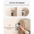 thumbnail image 3 of LENCENT Regleta Multicontacto de 2 a 3 Clavijas, Extension Electrica Enchufe Plano con Protector de Sobretensión, 1.8M Conector Múltiple con 6 Salidas CA y 4 Puertos USB (1 USB C), Hogar, Oficina, 3 of 5