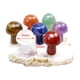 thumbnail image 3 of 7Pcs Mini Hongo Zulema Piedras preciosas naturales 16x22 mm, 3 of 8